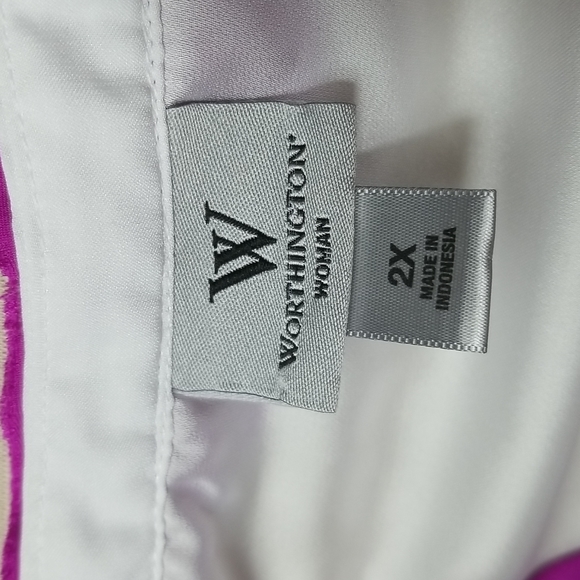 Worthington 2x blouse - Picture 3 of 3